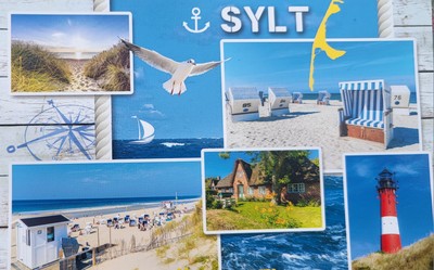 Postkarte von Sylt